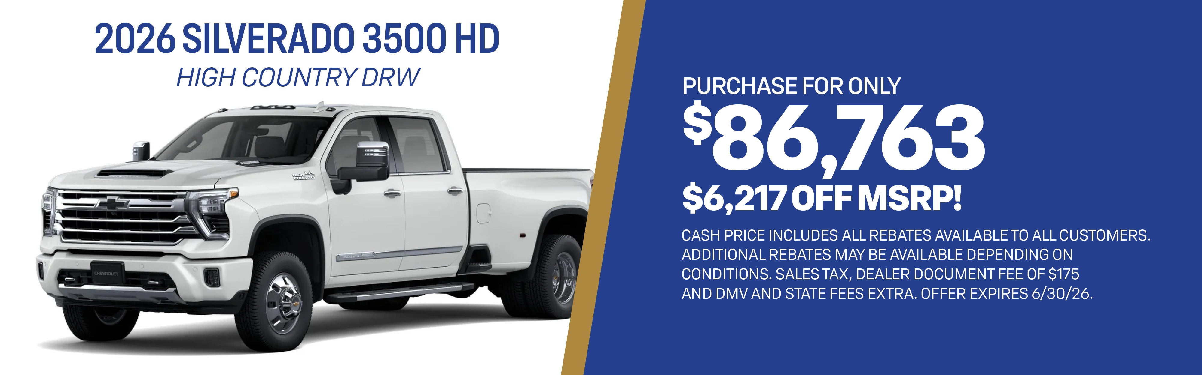 2026 SILVERADO 3500 HD